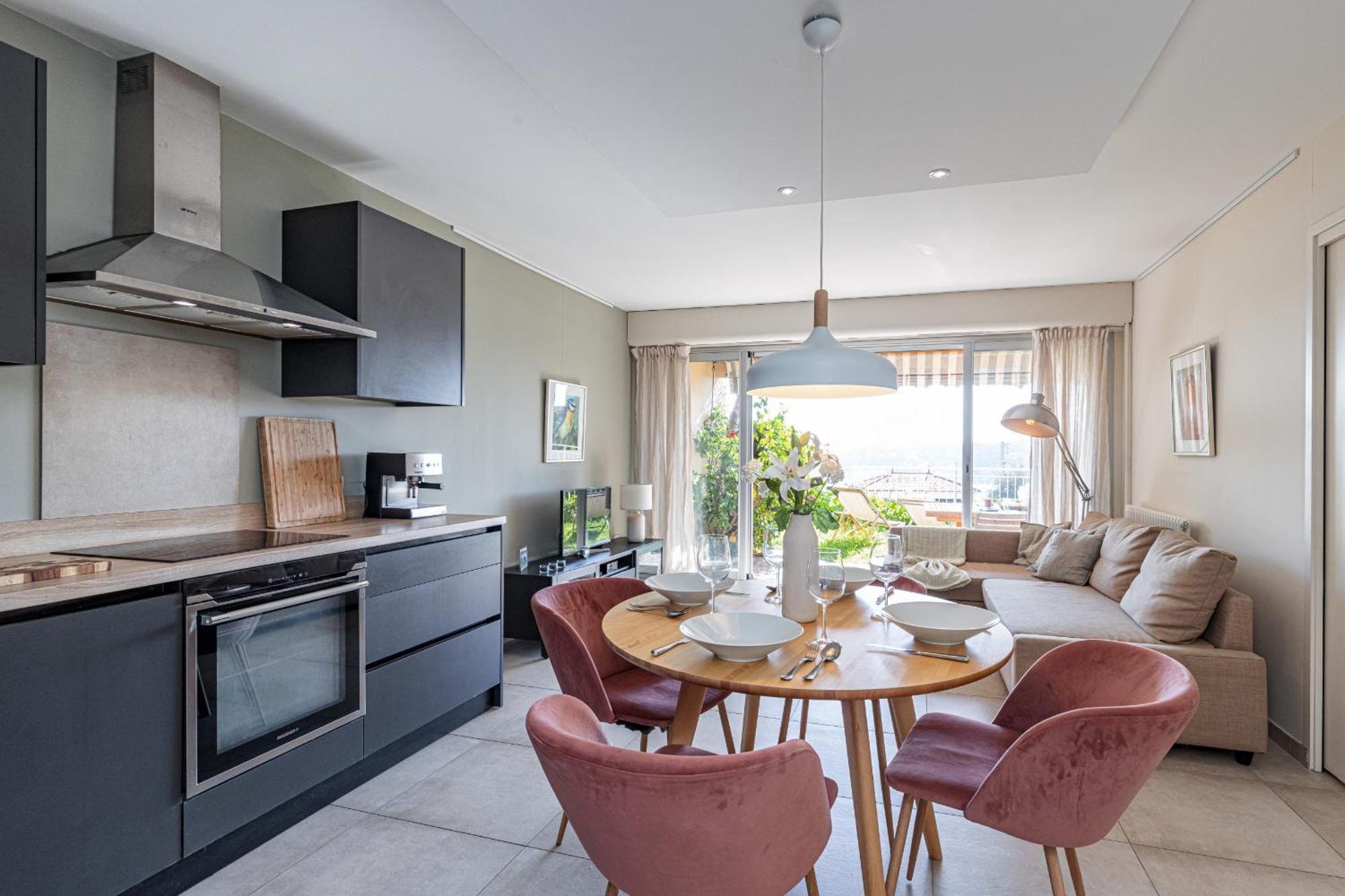2 Bdr Villefranche-Sur-Mer Sea View Parking And Swimming Pool Exteriér fotografie
