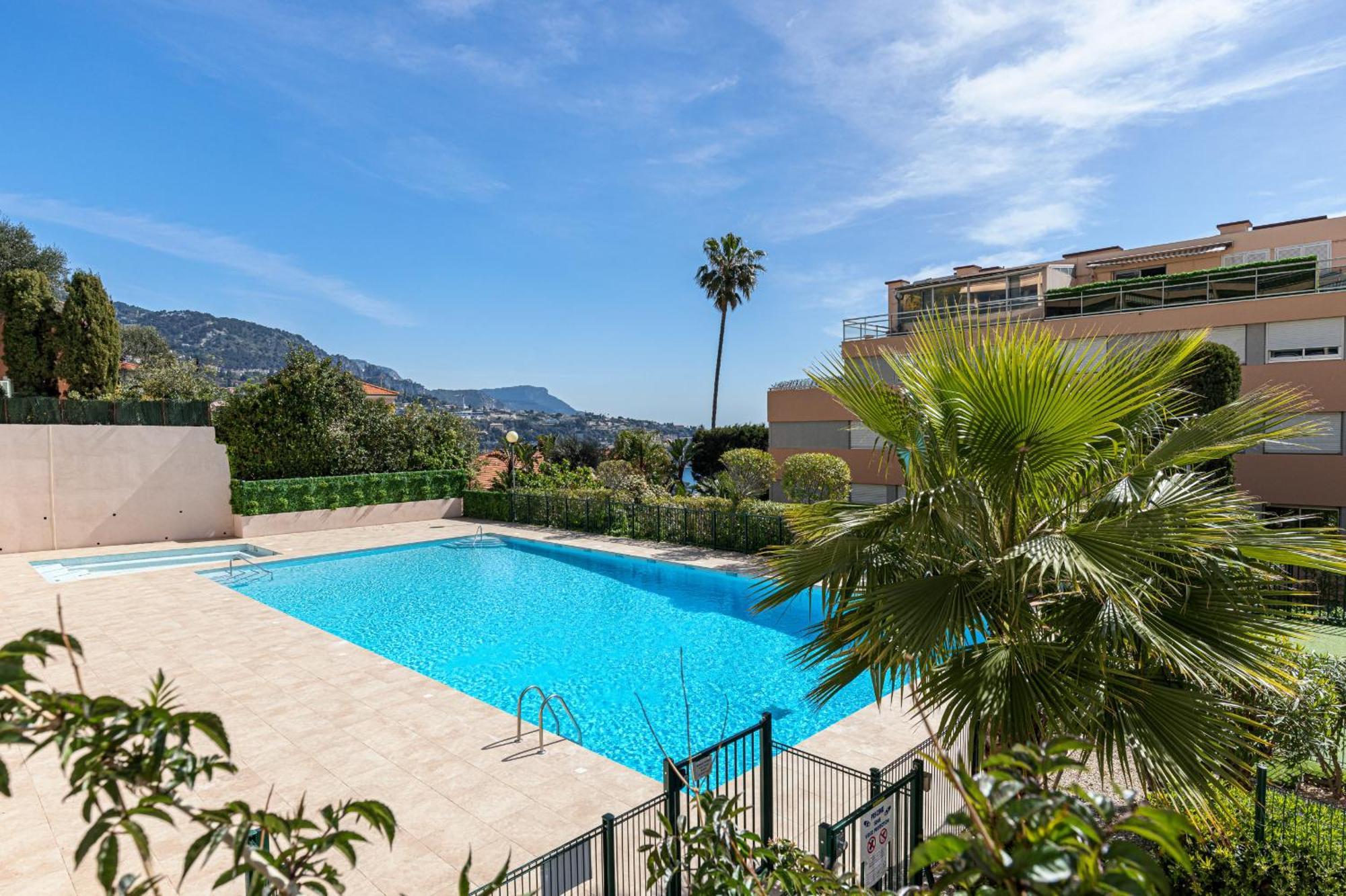 2 Bdr Villefranche-Sur-Mer Sea View Parking And Swimming Pool Exteriér fotografie