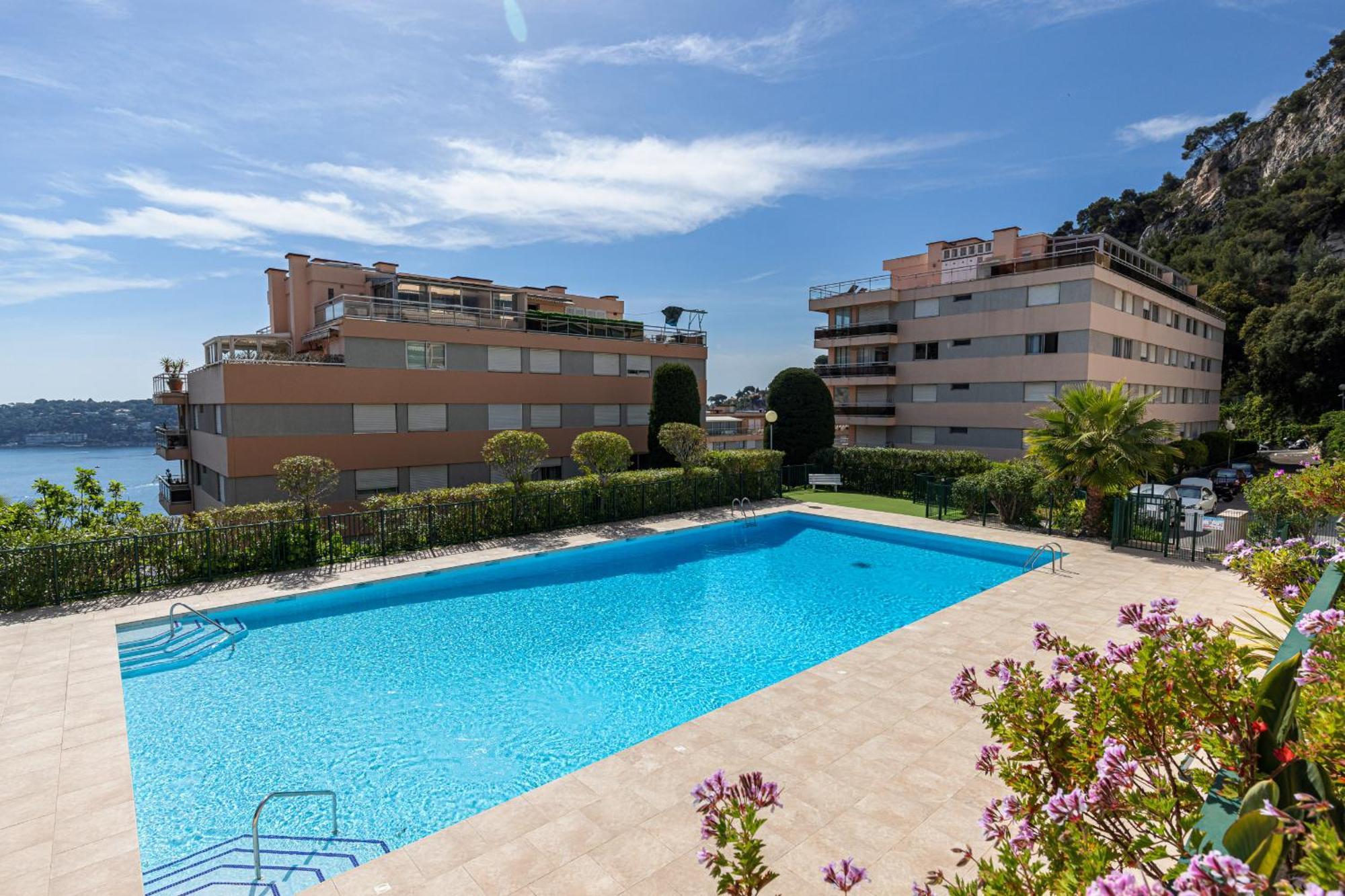 2 Bdr Villefranche-Sur-Mer Sea View Parking And Swimming Pool Exteriér fotografie