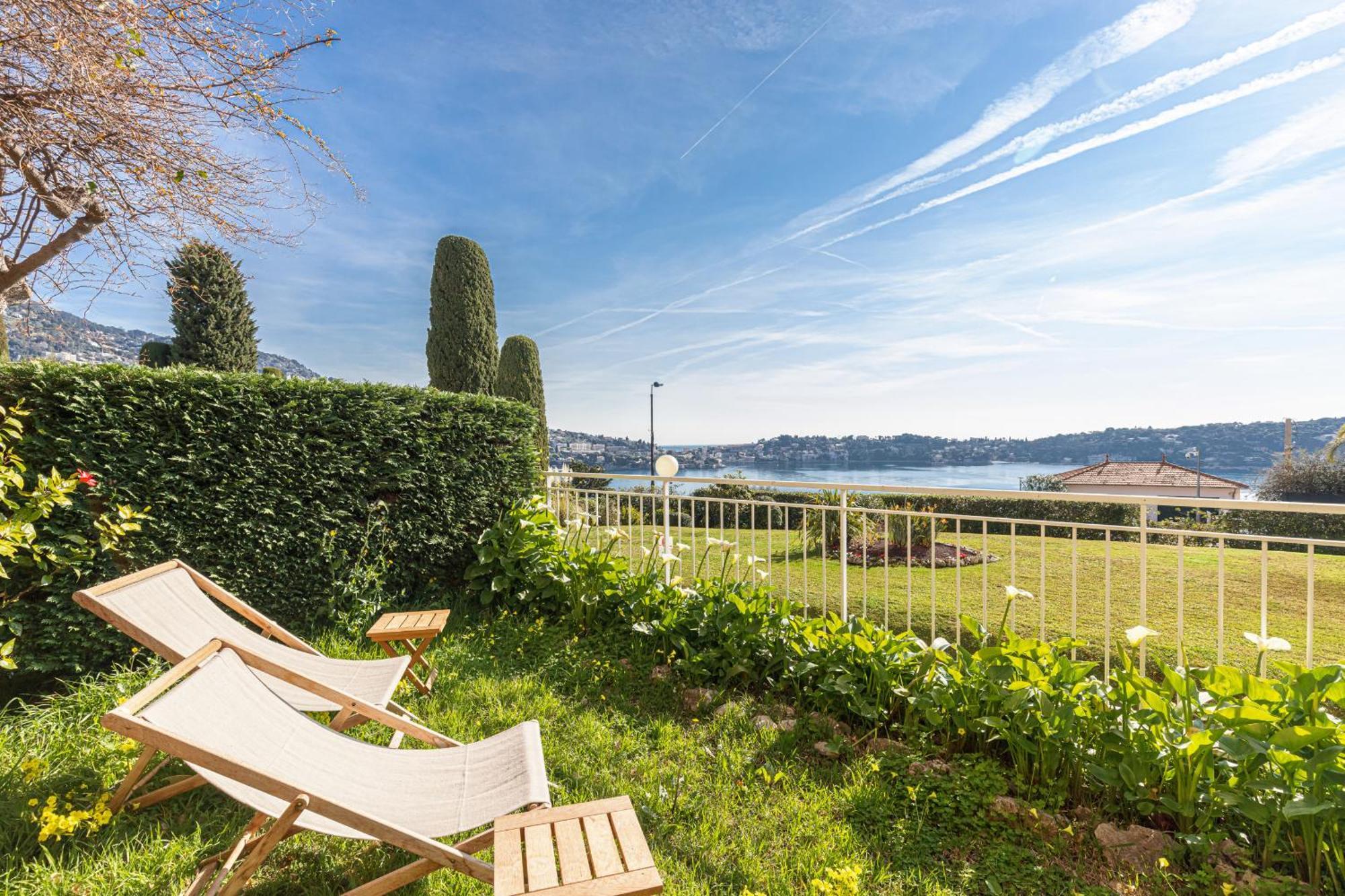 2 Bdr Villefranche-Sur-Mer Sea View Parking And Swimming Pool Exteriér fotografie